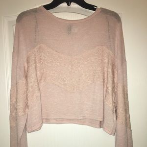 Long sleeve Crop